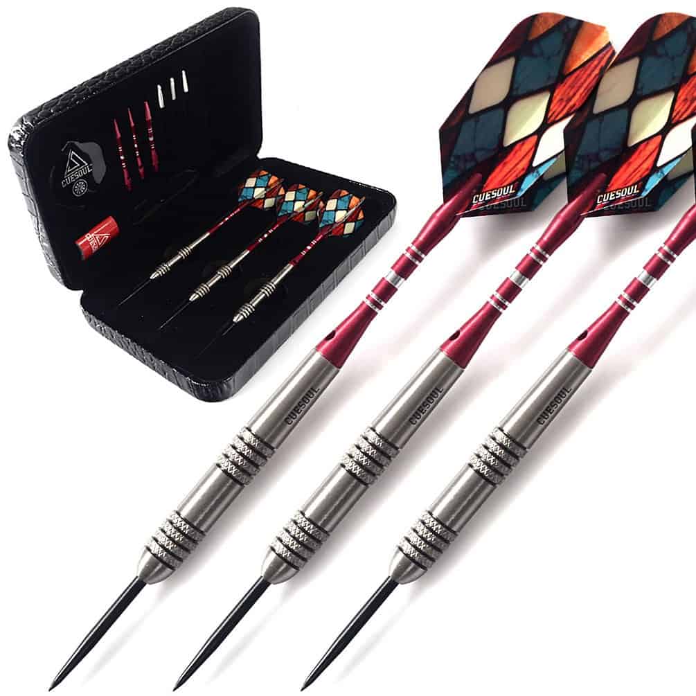 Set de Dardos de Punta de Acero de Tungsteno -24 Gramos-Case
