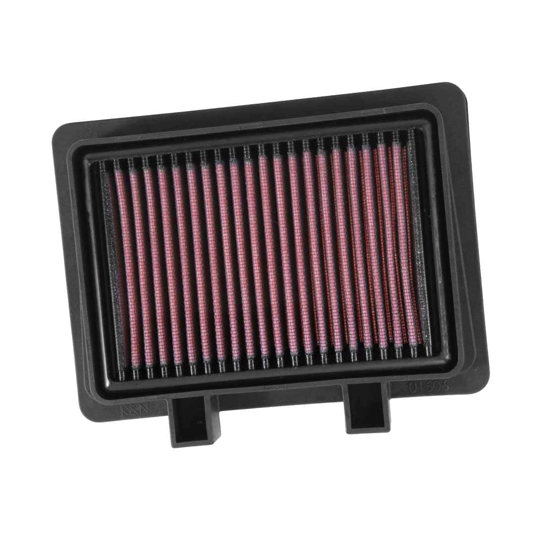 Filtro de aire del motor K&N: Alto -Negro