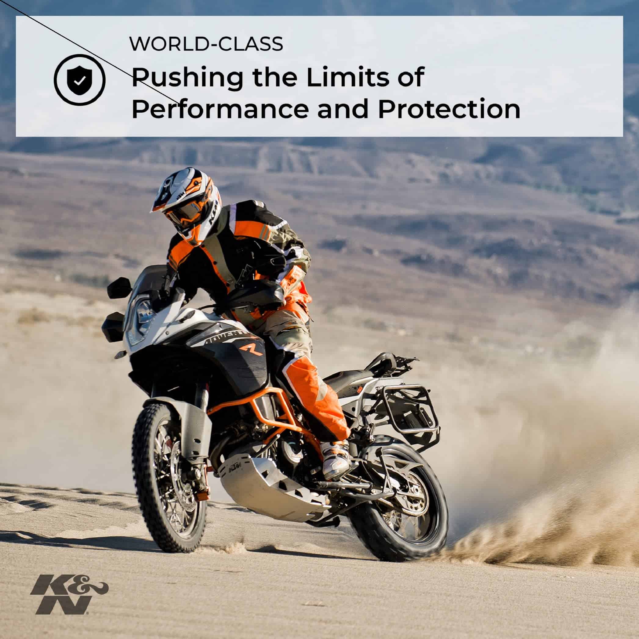 Filtro de aire del motor K&N: Alto -Negro - Imagen 3