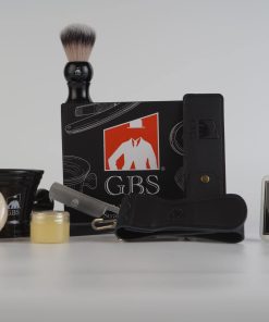 Kit de Afeitado G.B.S con Navaja de Afeitar Recta de