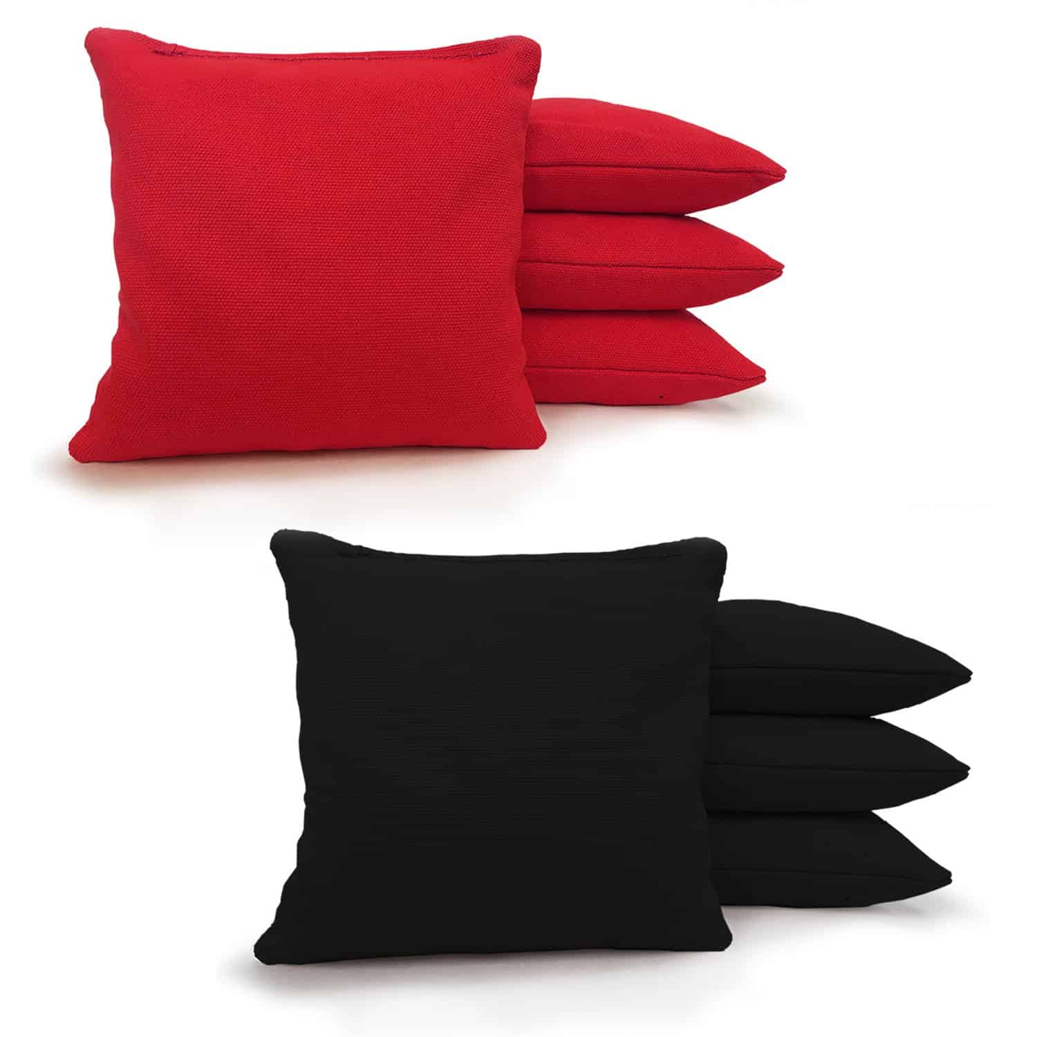 Johnson Enterprises, LLC 8 Bolsas de Maíz -Negro/Rojo