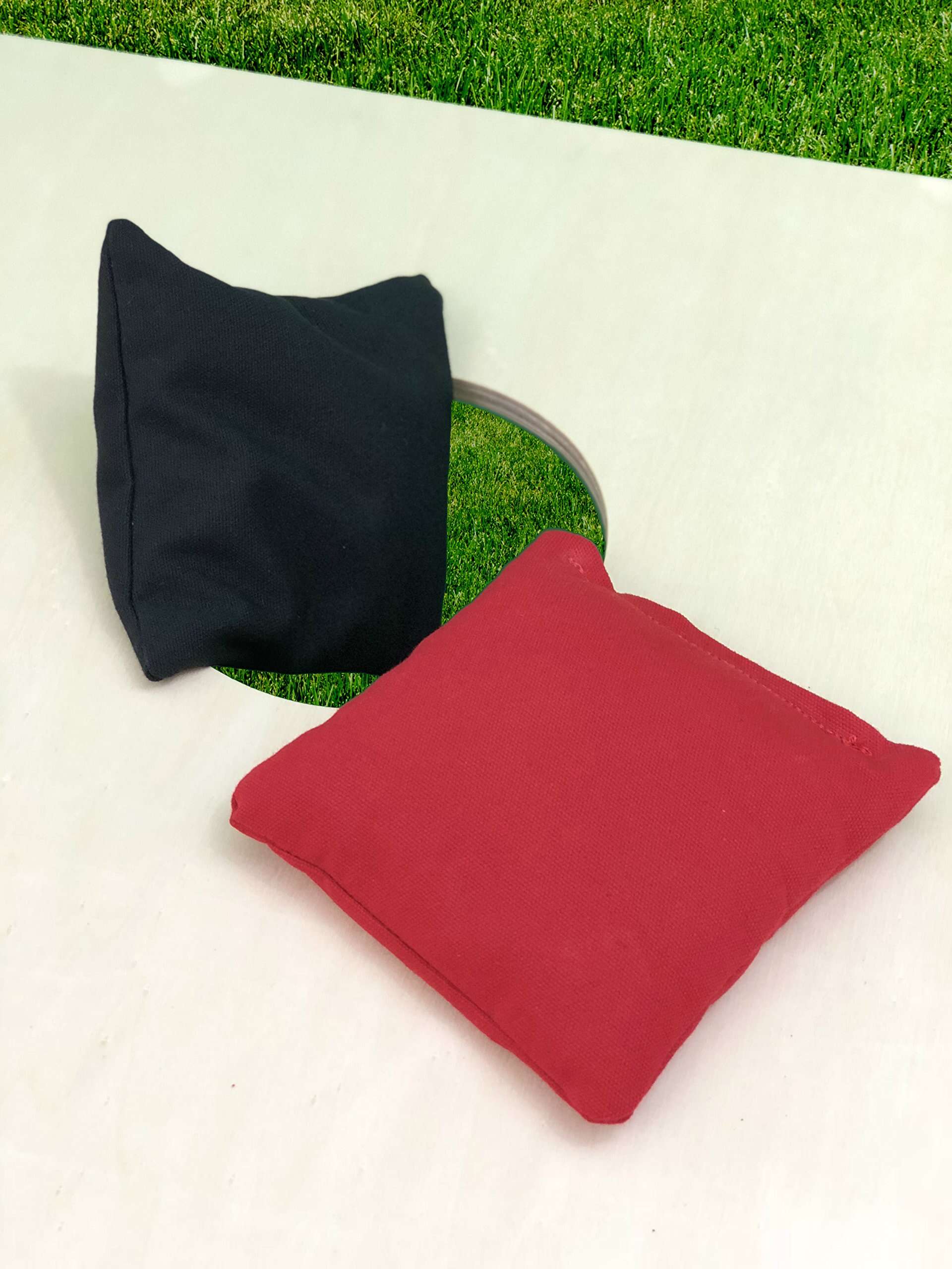 Johnson Enterprises, LLC 8 Bolsas de Maíz -Negro/Amarillo - Imagen 7