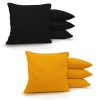 Johnson Enterprises, LLC 8 Bolsas de Maíz -Negro/Amarillo