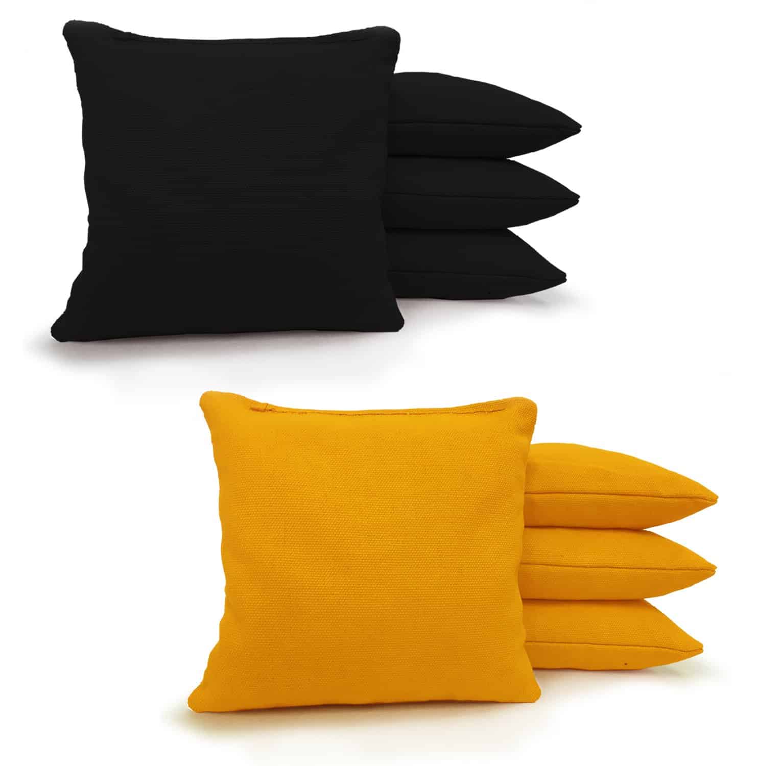 Johnson Enterprises, LLC 8 Bolsas de Maíz -Negro/Amarillo