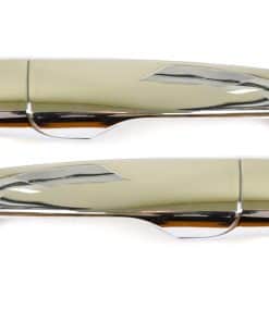 Manija de puerta exterior cromada - Par trasero izquierdo /