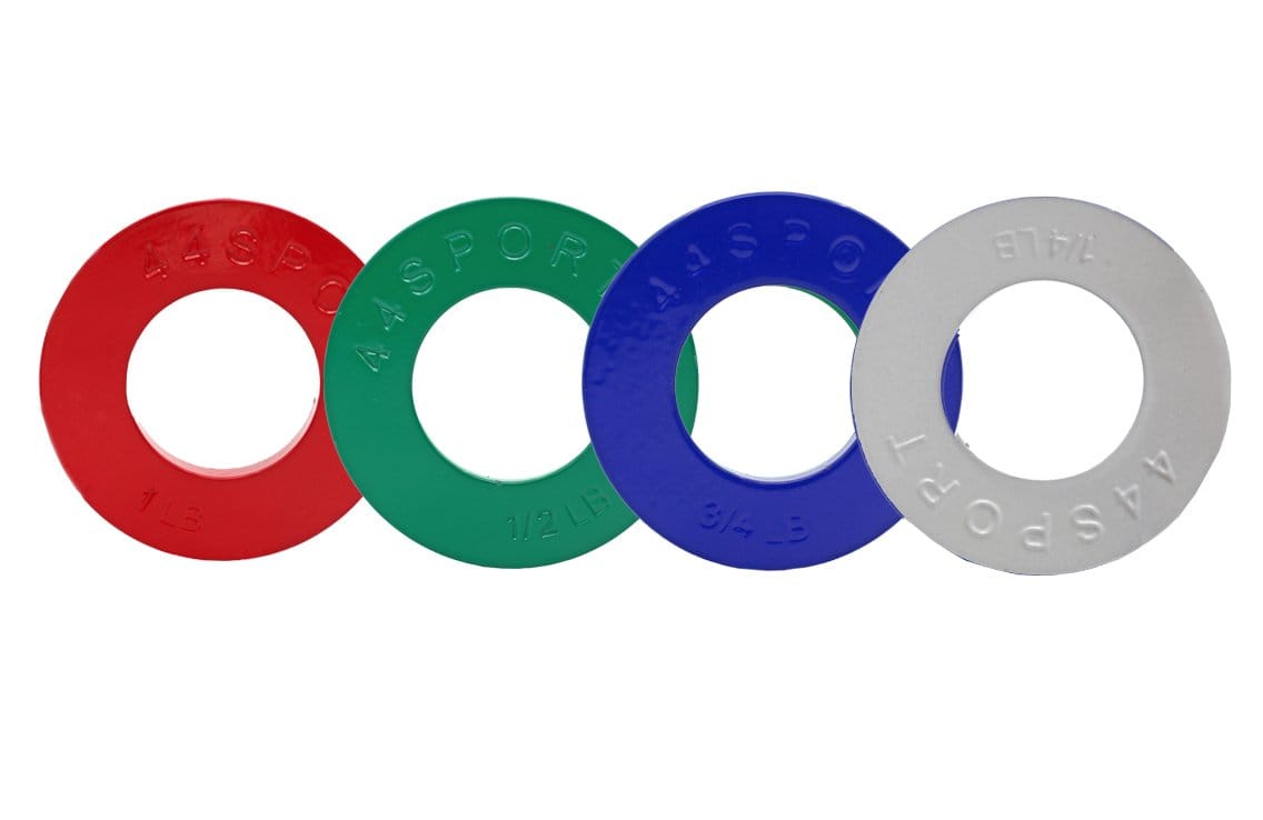 44SPORT Placas Fraccionarias Olímpicas - Par de Pesas de - Imagen 5