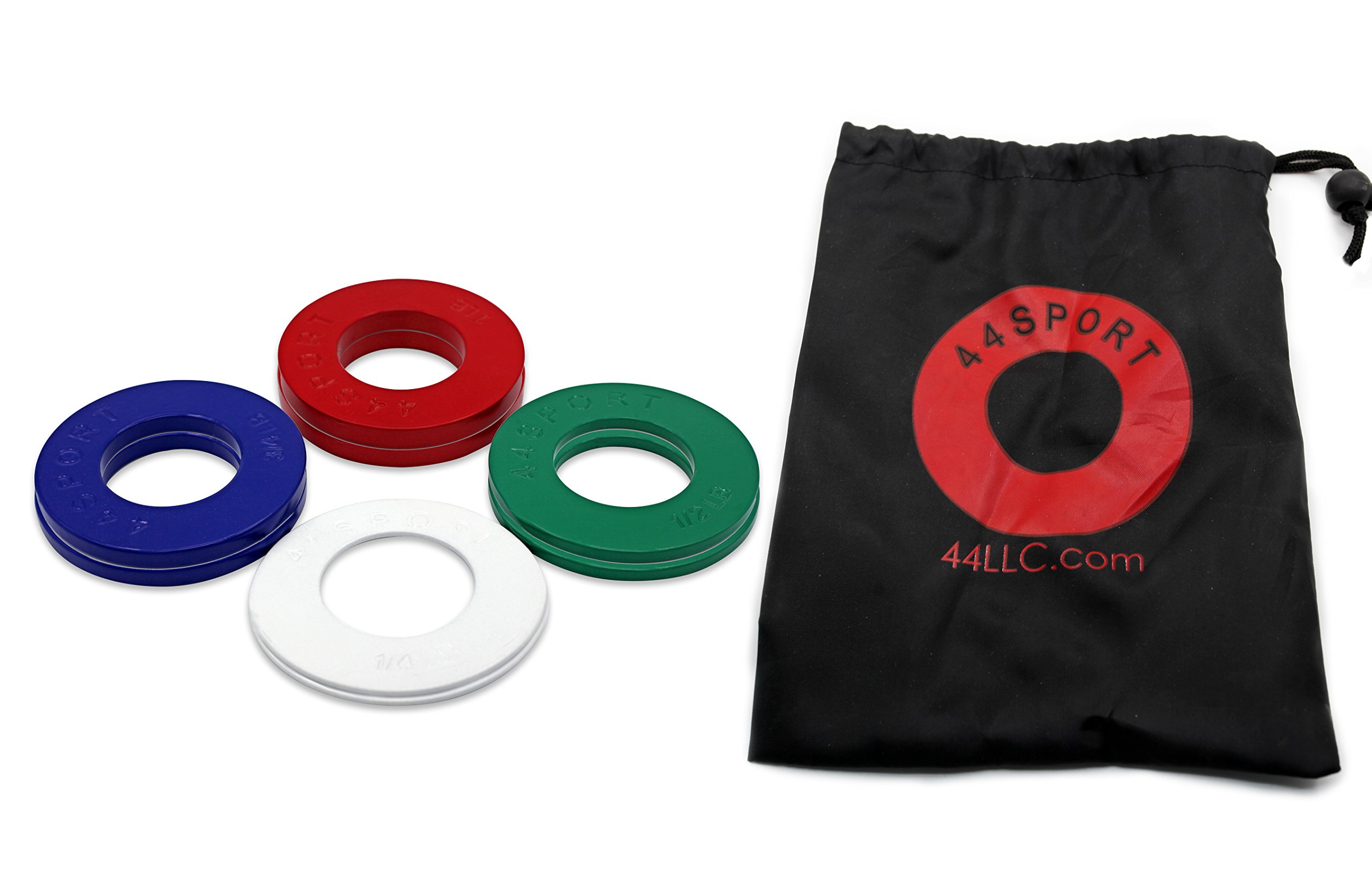 44SPORT Placas Fraccionarias Olímpicas - Par de Pesas de - Imagen 6