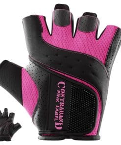 Guantes de Levantamiento de Pesas y Remo -Rosa