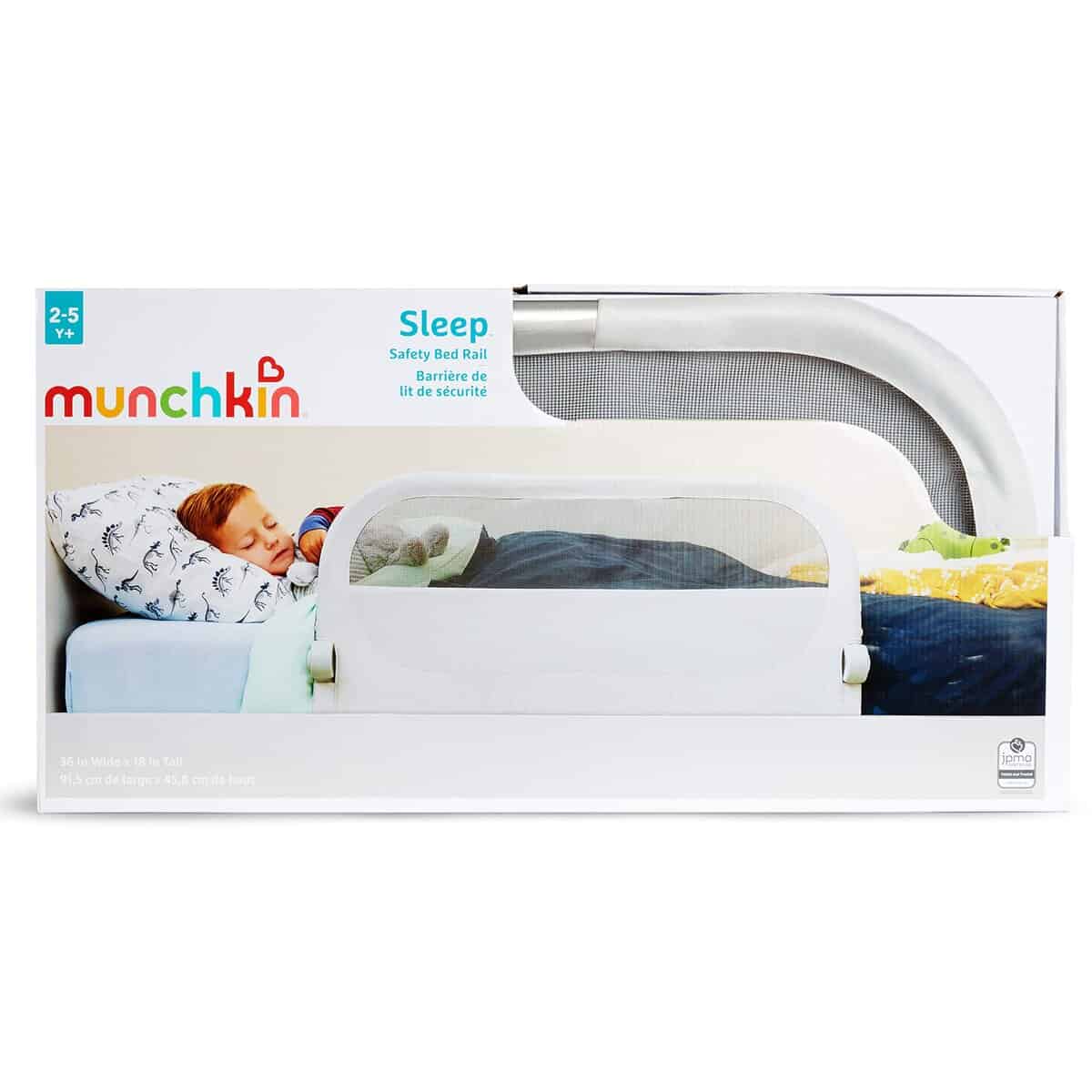 Barandilla de Cama para Niños Munchkin, Ajustable para - Imagen 7