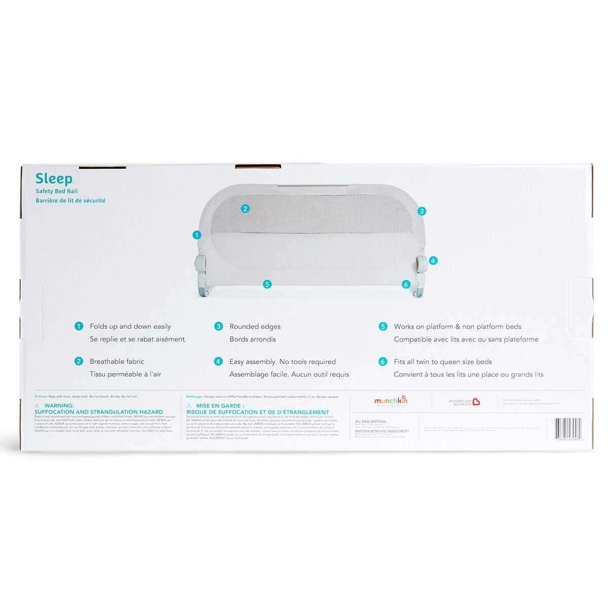 Barandilla de Cama para Niños Munchkin, Ajustable para - Imagen 8