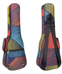 Estuche de Ukelele CloudMusic Bolsa Acolchada con Mochila
