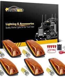 Partsam 5X 264159AM 5-5050-SMD T10 194 Luces de Cúpula del