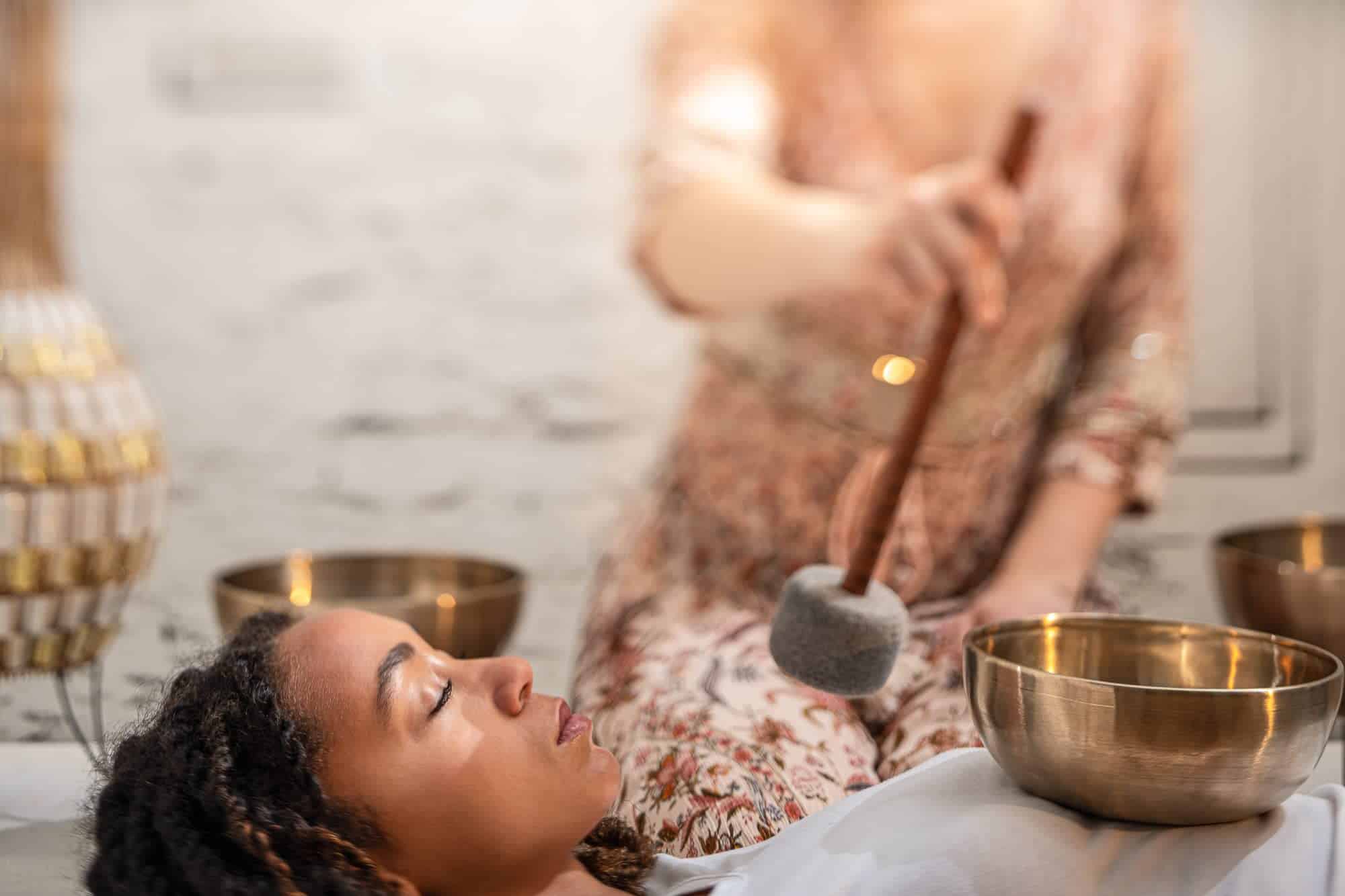 Mazo para Cuencos de Canto, Cabeza de Fieltro � HECHO EN - Imagen 6