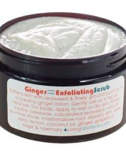 Scrub de Jengibre Natural de Living Libations | Belleza