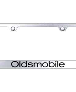 Marco de Placa de Licencia Cromado Grabado Auto Gold