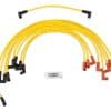 ACCEL 4048 Set de Cables de Bujía - 8mm - Amarillo con
