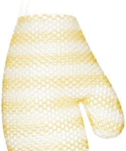 Manopla de baño unisex SUPRACOR Stimulite (Dorado/Blanco)