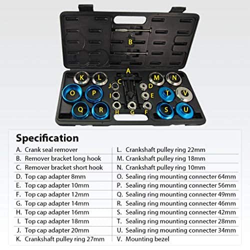Kit de Extracción e Instalación de Cojinetes de Cigüeñal y - Imagen 4