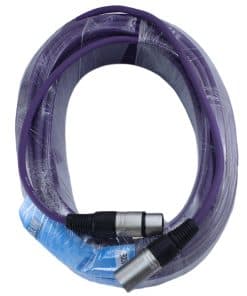 Cable de micrófono XLR macho a hembra de 30.48 metros