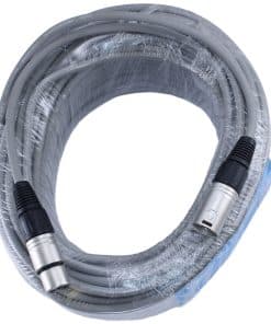 Cable de Micrófono XLR Macho a Hembra MCSPROAUDIO de 100