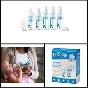 Set de alimentación para recién nacido con botella Dr. - Imagen 4