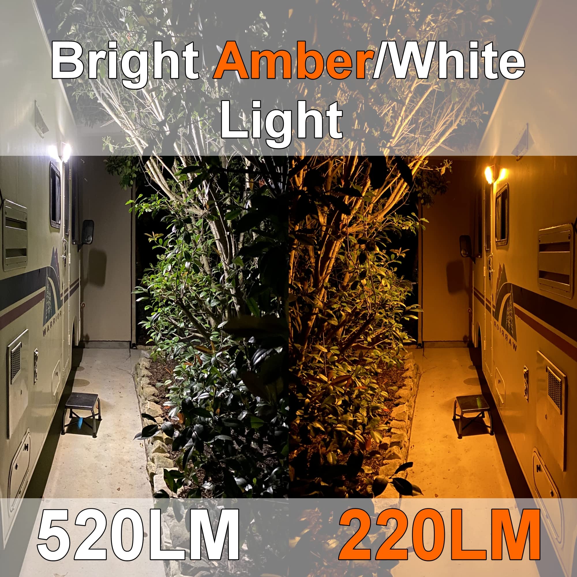 BUG-GUARD, BG520B Luz de inundación de toldo de RV exterior - Imagen 5
