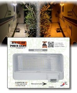 BUG-GUARD, BG520W, Luz de inundación de toldo exterior para
