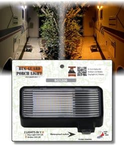 BUG-GUARD, BG520B Luz de inundación de toldo de RV exterior