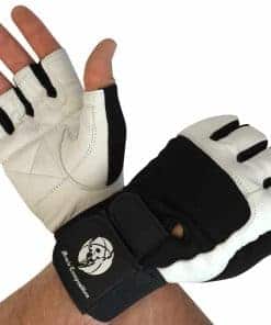 Guantes de Gimnasio Muscle Composition -Negro/Blanco