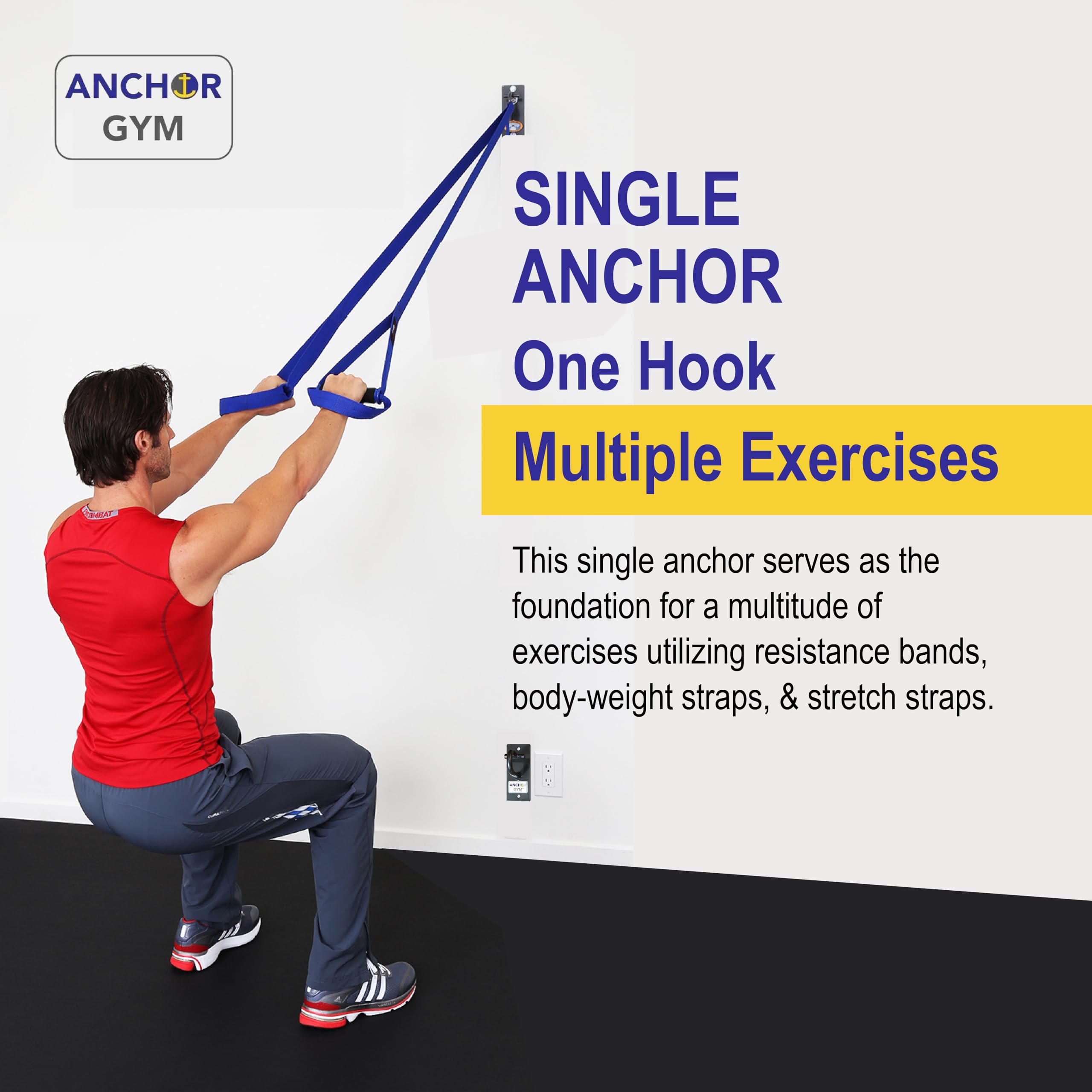 Anclaje para Correas de Resistencia Anchor Gym H1 para - Imagen 6