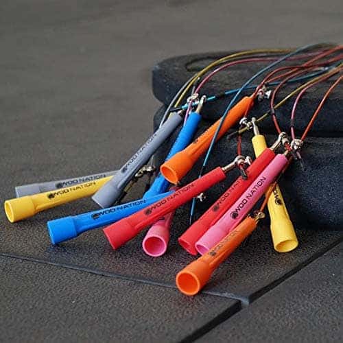 Cuerda de saltar de velocidad ajustable WOD Nation para - Imagen 6