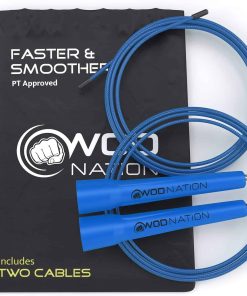 Cuerda de saltar de velocidad ajustable WOD Nation para