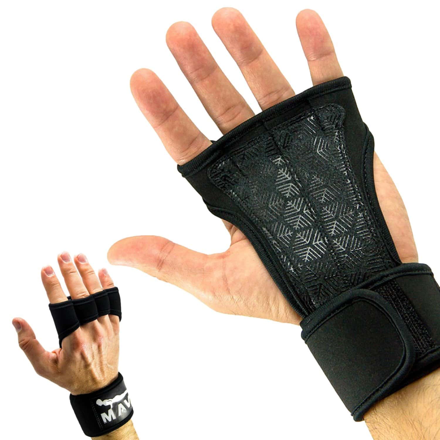 Guantes de entrenamiento Mava Sports con -Negro