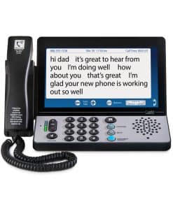 Teléfono Captioned Hamilton CapTel 2400iSPNBT, Teléfonos