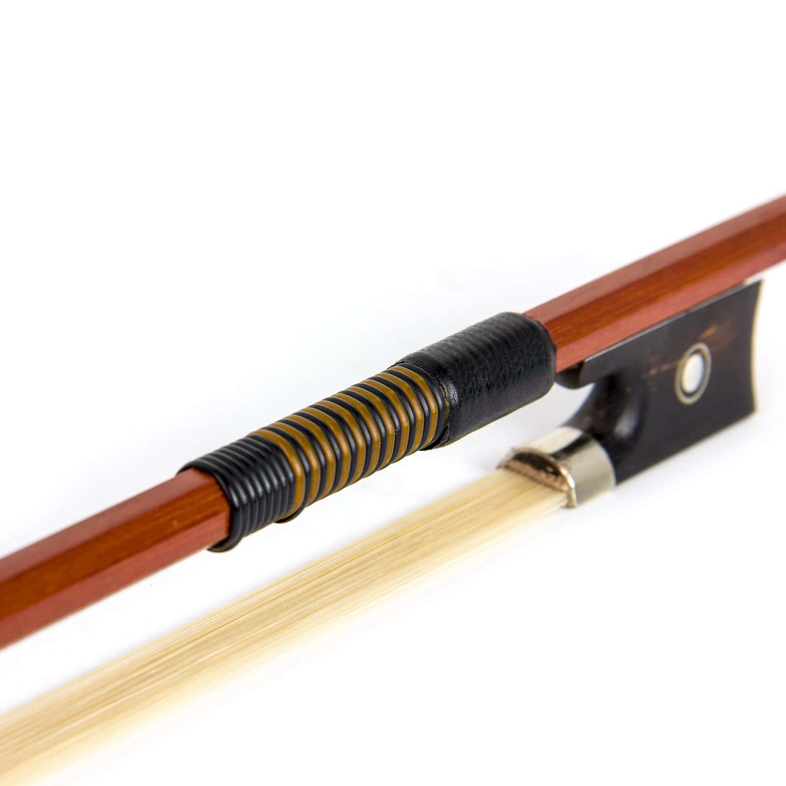 Arco de violín Kmise de 4/4, Amarillo y Negro - Imagen 9