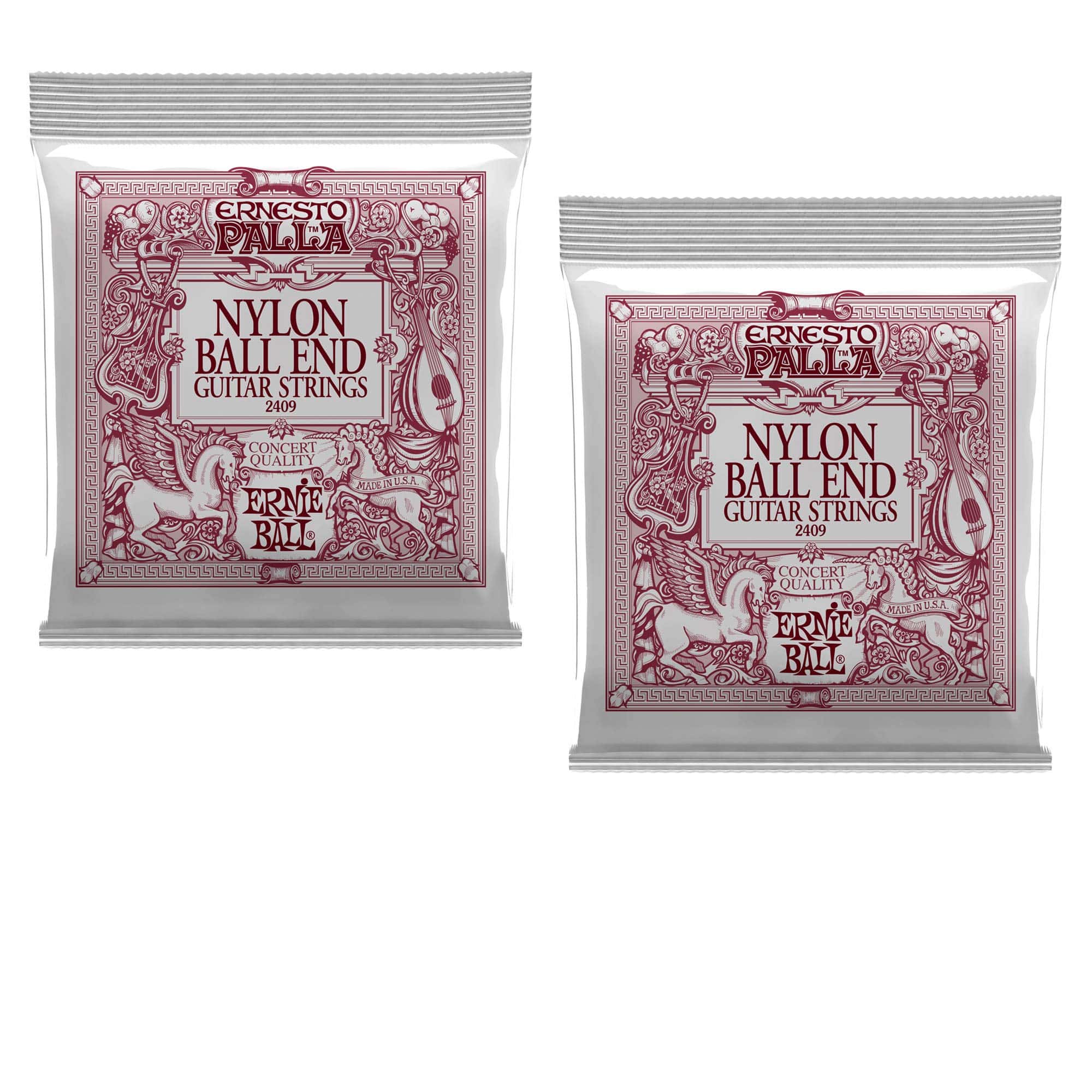 Cuerdas de Guitarra con Extremo de Bola de Nylon Ernie