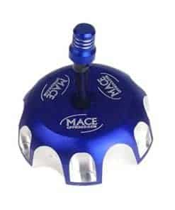 Tapa de tanque de combustible CNC Billet AZUL compatible