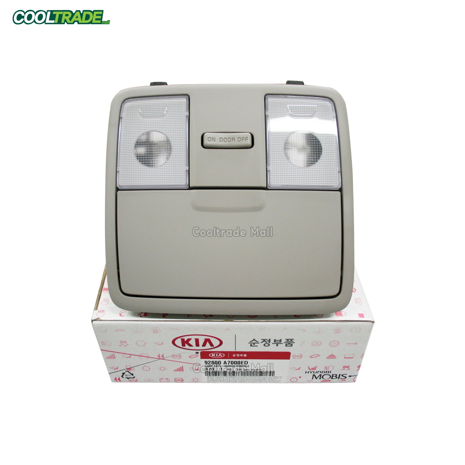 Consola de techo Genuin Kia 92800-A7000ED Lámpara de luz de - Imagen 9