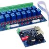 Kit de Interruptor de Relé de 16 Canales Controlador DMX