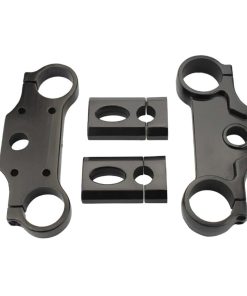 Triple Árbol Abrazaderas de Manillar de Fundición para Moto