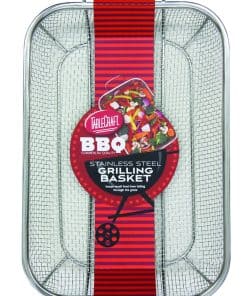 Cesta de Parrilla Rectangular TableCraft BBQ con Asa,