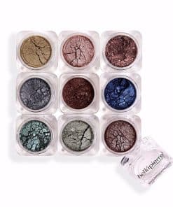 bellapierre Shimmer Powder 9 Stack | Sombra de Ojos Sin