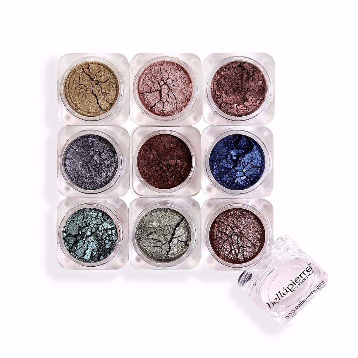 bellapierre Shimmer Powder 9 Stack | Sombra de Ojos Sin