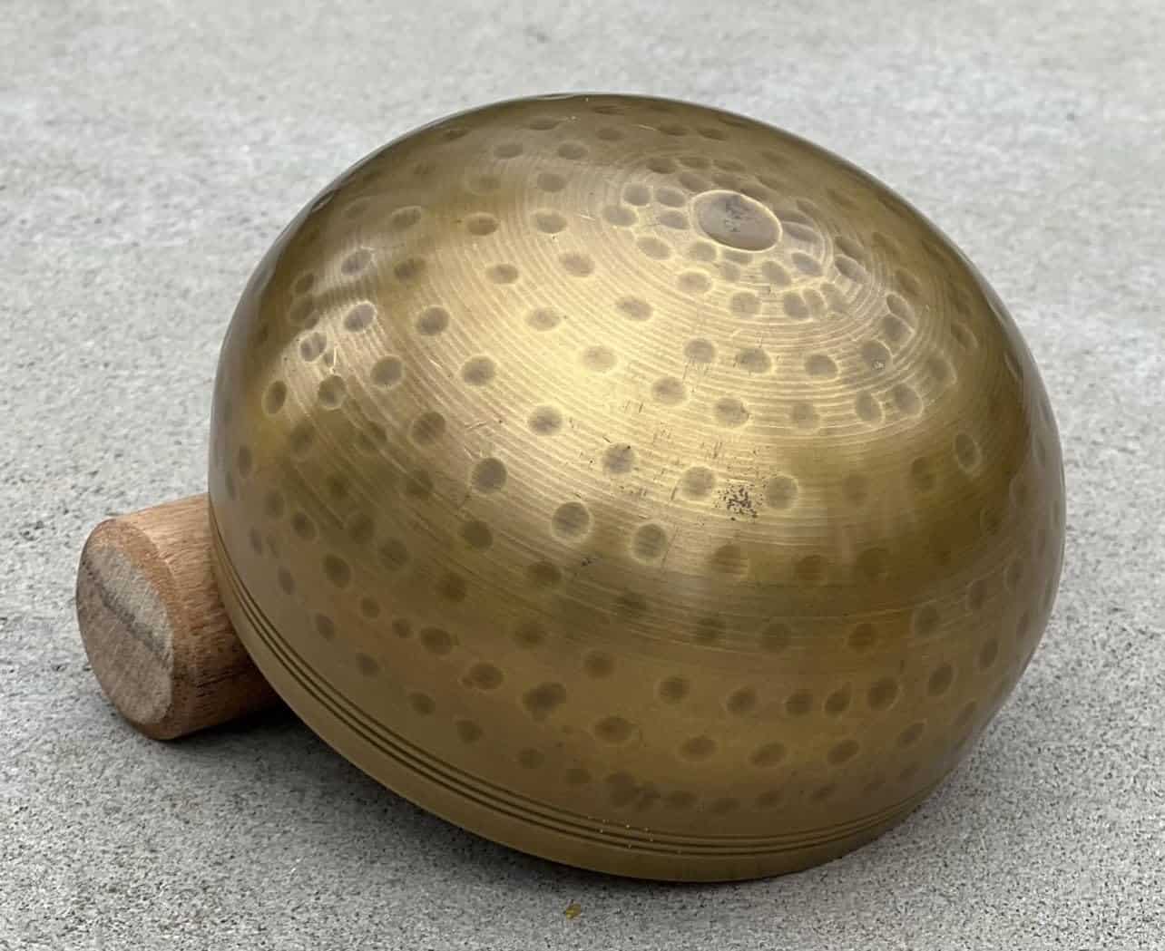 Set de Cuenco Tibetano de Gong de Anillo DharmaObjects con - Imagen 8
