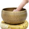 Set de Cuenco Tibetano de Gong de Anillo DharmaObjects con