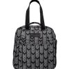 Bolsa y mochila para sacaleches convertible -Negro y blanco