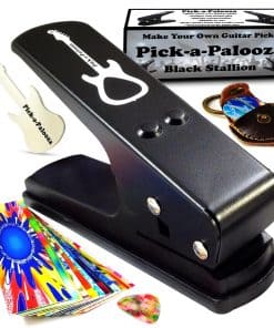Pick-a-Palooza DIY Guitar Picks Punch Mega Pack - -Negro con