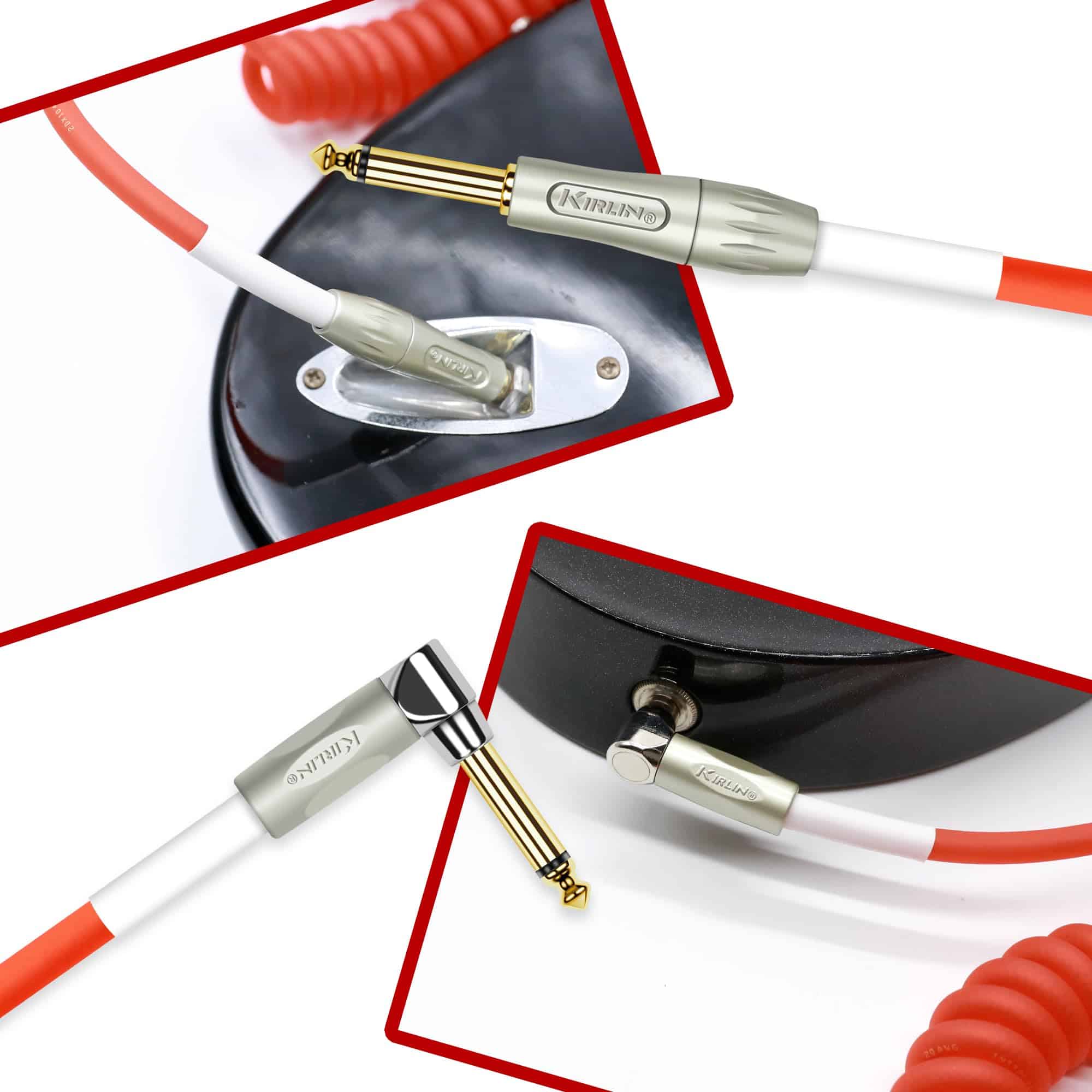 Cable de Instrumento Kirlin IMK-202PFGL-30/RDF-Straight - Imagen 4