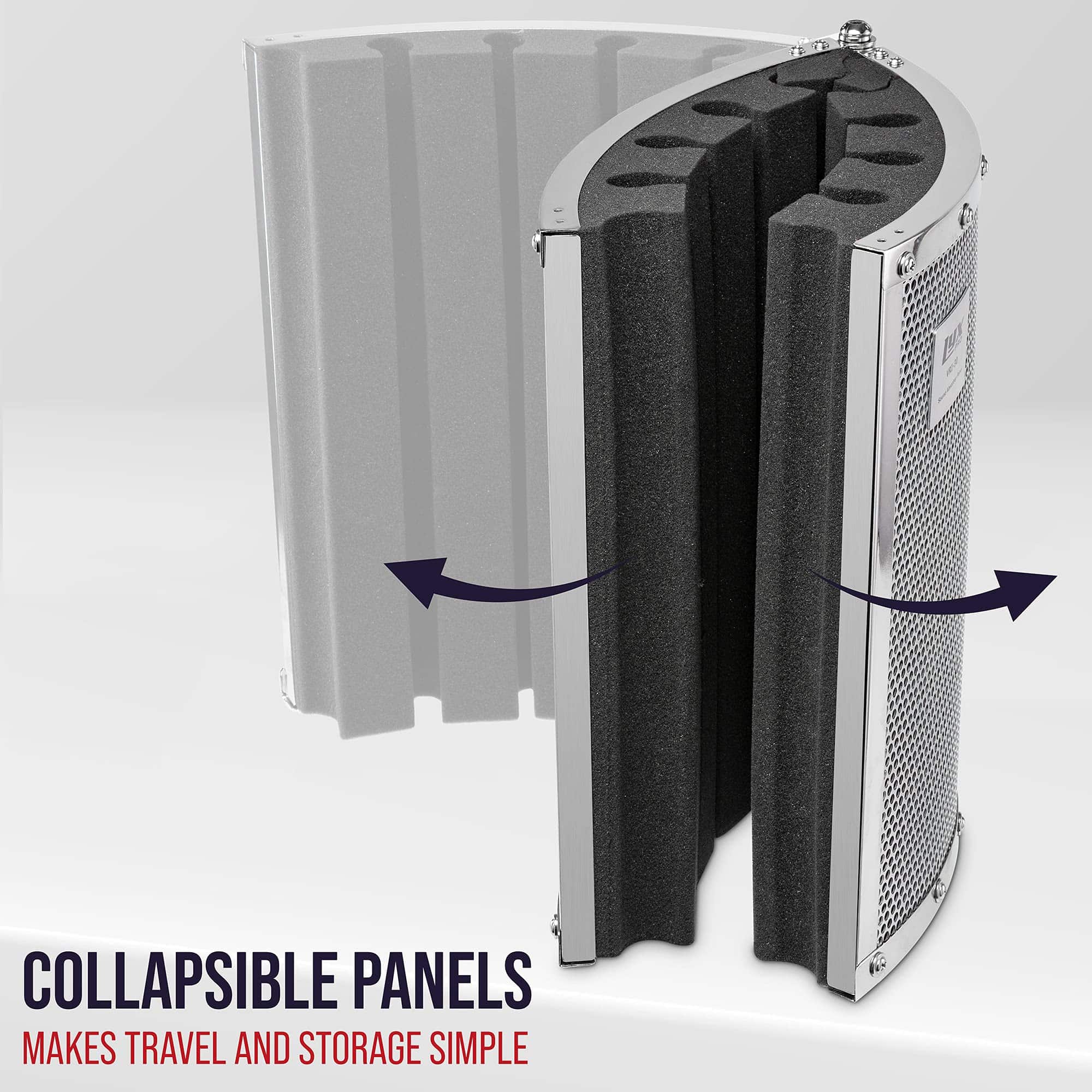 Panel de Aislamiento y Escudo Vocal LyxPro VRI-30 para - Imagen 6