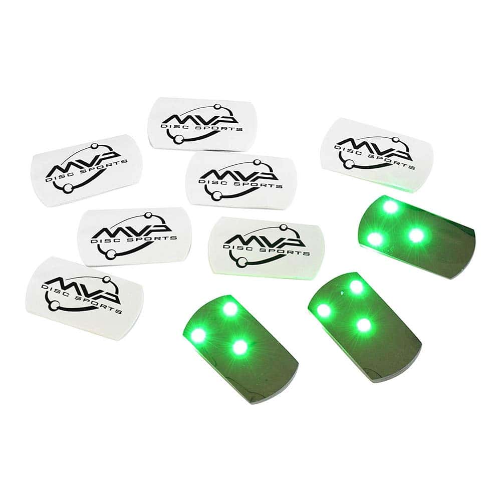 Luces de Disc Golf LED planas Tri-lite de MVP Disc Golf
